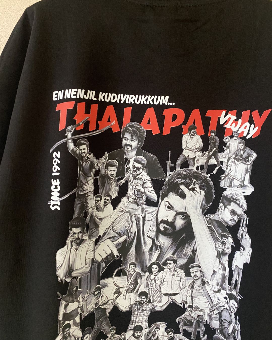 Thalapathy Oversized T-Shirt