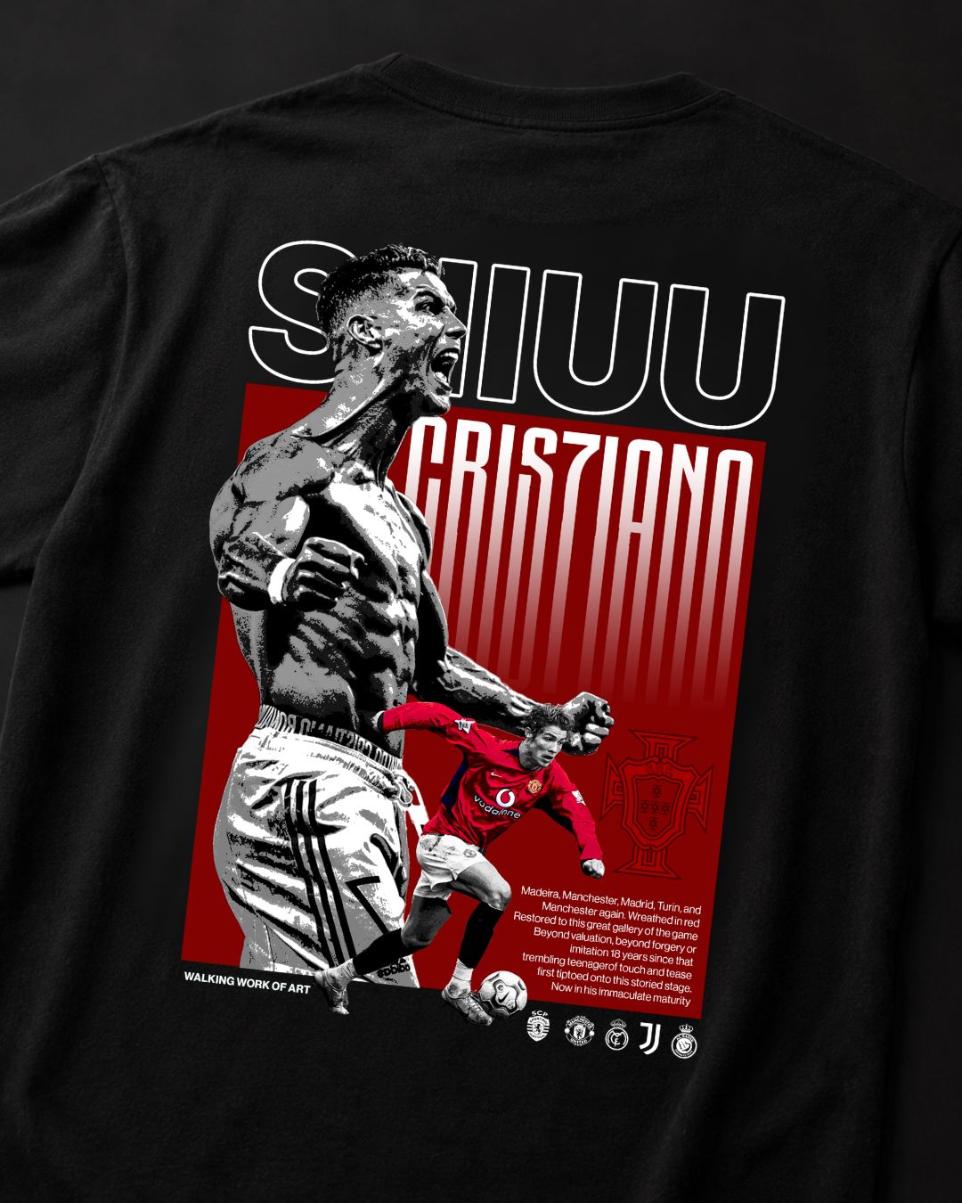 Cristiano Ronaldo SIUU Oversized