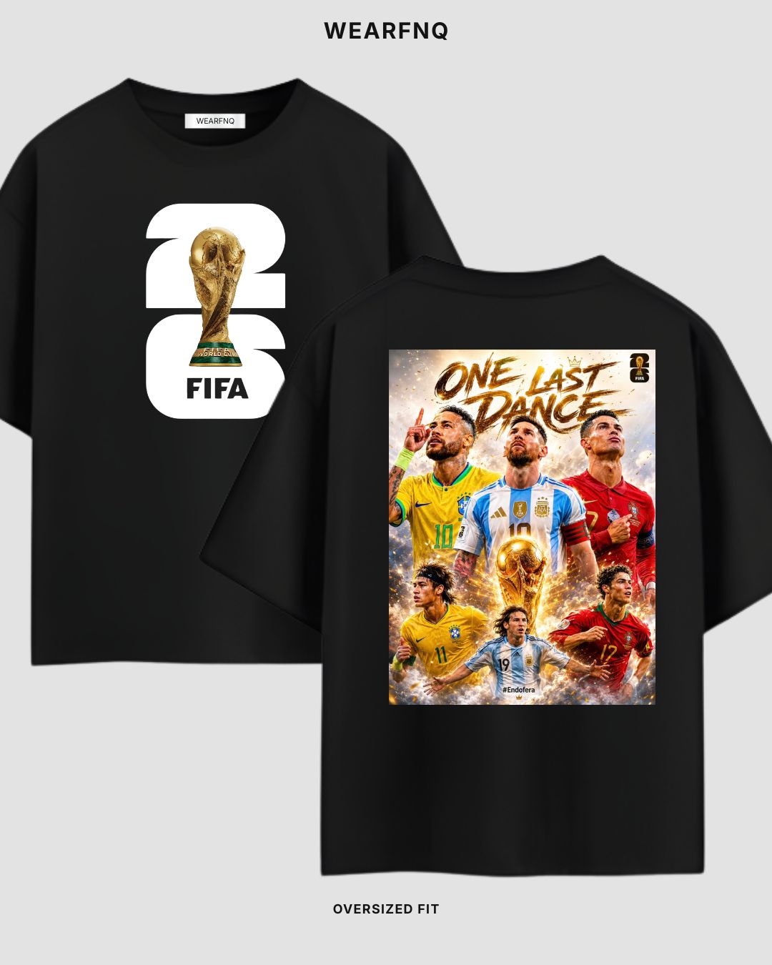 "One Last Dance" World Cup Special Edition – Oversize Unisex Tee