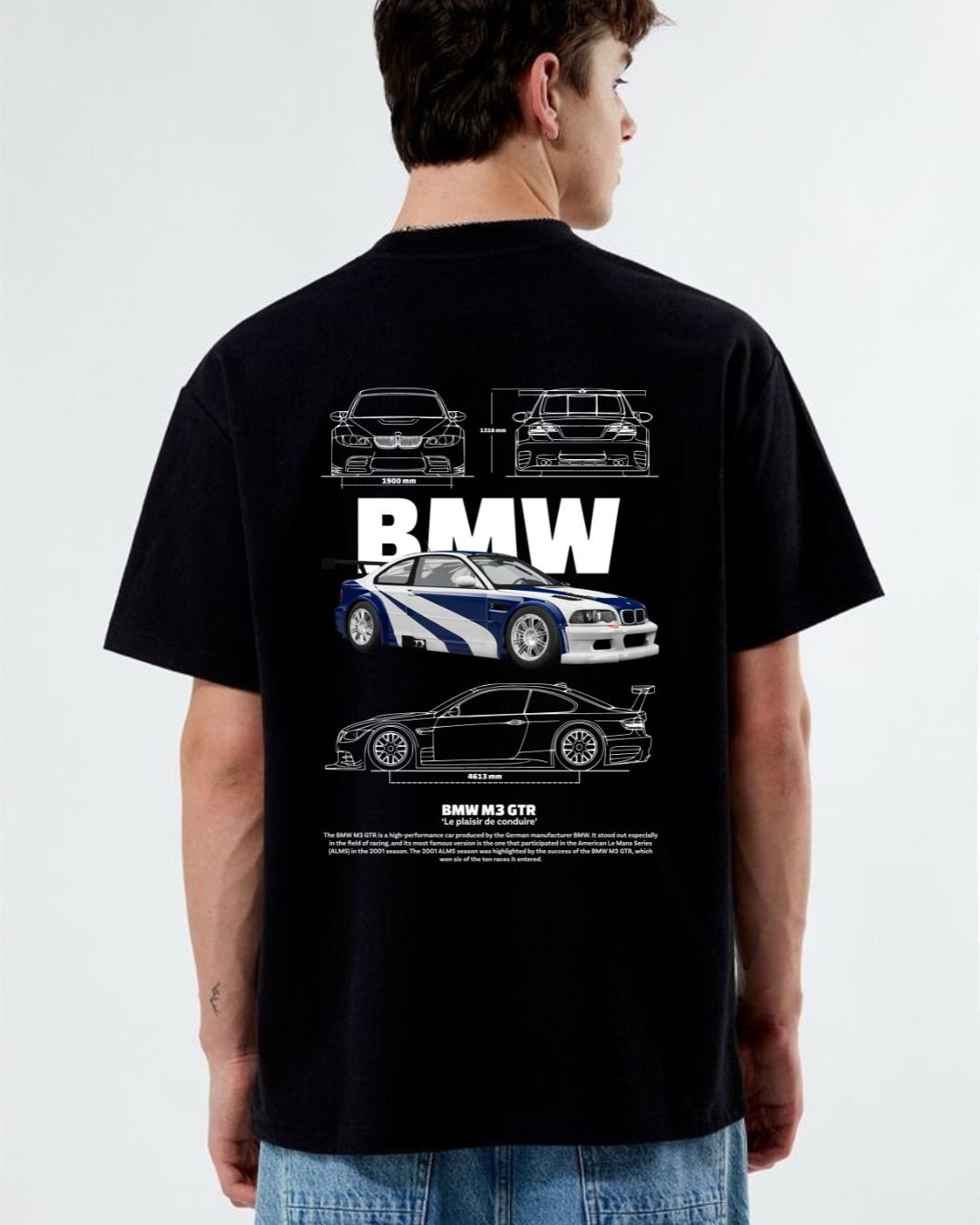 BMW M3 GTR "Legend Edition" Blueprint Tee