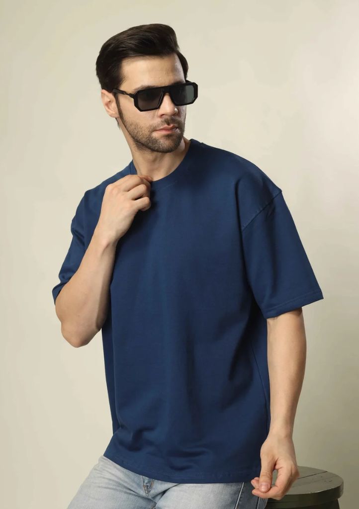 Oversize T-Shirt Unisex ( Blue)