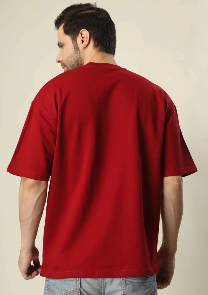 MAROON OVERSIZED WEAR FNQ 3